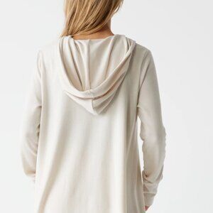 Michael Stars Gabbi Open Hooded Cardigan